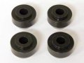 Scott Drake 4-7111 Strut Rod Bushings Black Polyurethane 1965-1966 