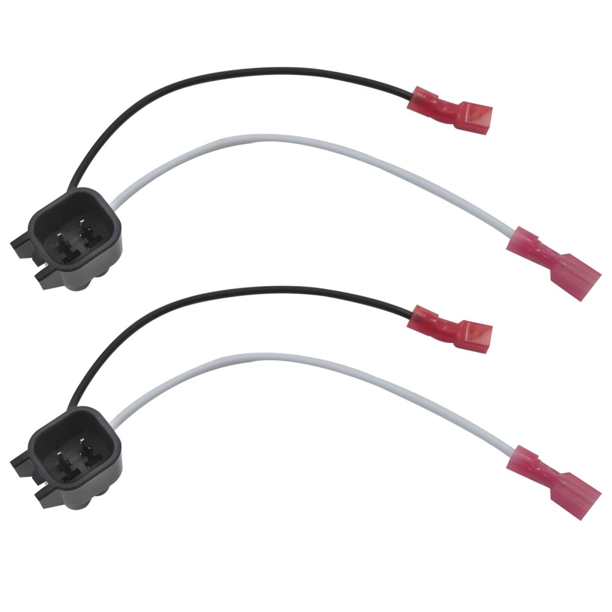 2-pack Car Front Rear Door Speaker Wiring Harness For 2004-2008 Mazda 6