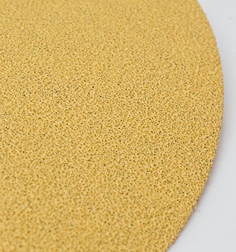 6 In Psa Gold Self Adhesive Da Sanding Disc Roll Aluminum Oxide Grains 100 Grit For Surface Blending And Orbital Sanders Discs