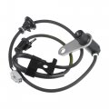 Rear Right Transmission Speed Sensor For Toyota Highlander 3 0l No 8954548020 2 Pins Plastic Metal Black 