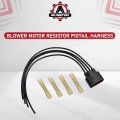 Hvac Blower Motor Resistor Connector Plug Wiring Harness Pigtail Compatible With Ford Mercury Vehicles F150 Fiesta Expedition