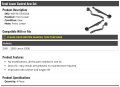 Front Lower Control Arm Set 4 Piece Compatible With 2001-2005 Is300