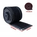 Tig Welding Torch Cable Cover Flame Resistant Cowhide Leather Black Protector 12 Ft Length