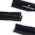 Tig Welding Torch Cable Cover Flame Resistant Cowhide Leather Black Protector 12 Ft Length