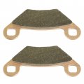 Caltric Rear Sintered Brake Pads Compatible With Polaris Hawkeye 2x4 2011 Sportsman 400 2011-2014 Se 2014
