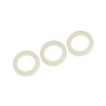Engine Oil Drain Plug Gaskets Ford Bronco 1990 To 1996 5 Pieces White Nylon 0 51 In Inside Diameter Replacement For And 