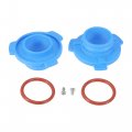 2pcs 9005 Hb3 Led Headlight Adapter Base Bulb Sockets Retainer Holder Universal For Car Blue