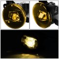 Auto Dynasty Compatible With Suzuki Grand Vitara Pair Of Bumper Round Driving Led Fog Lights Amber Lens