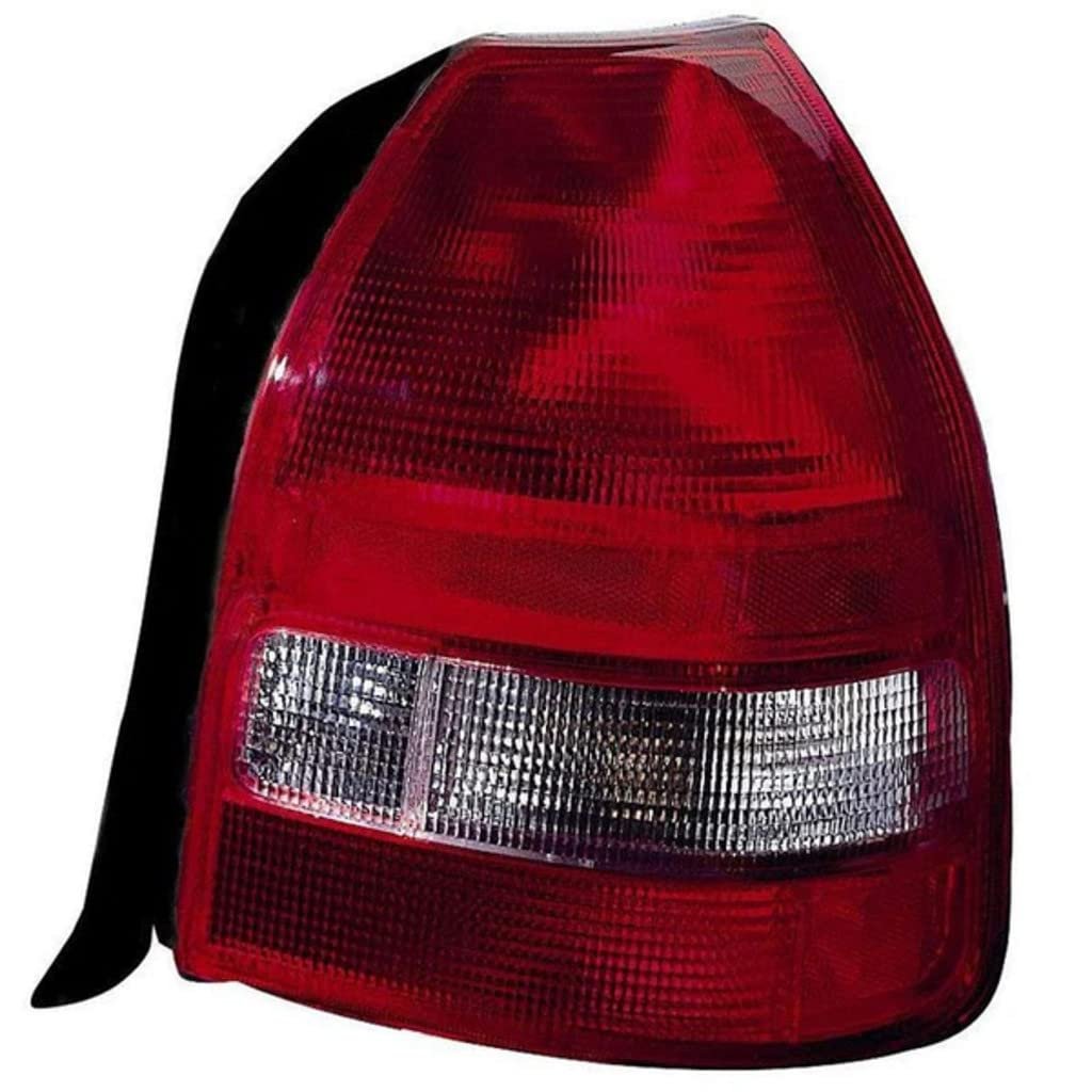 Rear Tail Light Passenger Side Assembly For 1999 2000 Honda Civic 2dr Hatchback Ho2819114 Replaces 33501-s03-a01