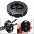 Uxcell Rubber Grommet Round Double-sided Mount Dia 27 Mm Id 20 For Wire Protection 4pcs