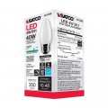 Satco 6pk 4w B11 Led 4000k Medium Base Frosted Dimmable 40w Equiv