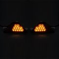 Tcmt Motorcycle Front Led Turn Signal Lights Fit For Kawasaki Ninja 250 300 13-18 400 650 18-23 1000 Z1000sx 2017-2019