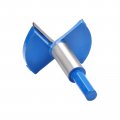 1-5 8 Forstner Drill Bit Hex Shank Carbide Tipped Wood Drilling Tool Punching 42mm