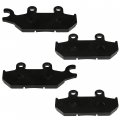Caltric Front Left And Right Brake Pads Compatible With Yamaha Viking 700 2014 2015 2016 2017 2018 2019 2020 2021 2022 