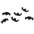 6pcs Headlight Trim Ring Clips 51132752145 For Mini Cooper 2007 2018 Countryman 2011 Clubman 2016 And Paceman 2015 