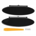 Sun Visor Vanity Mirror Cover 2pcs 99670142102 Sunvisor Lid Replacement For Boxster Cayman 986 987