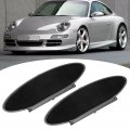 Sun Visor Vanity Mirror Cover 2pcs 99670142102 Sunvisor Lid Replacement For Boxster Cayman 986 987