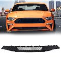 Pit66 Front Lower Grille For Ford Mustang 2018-2021 Honeycomb Style Bumper Hood Grill Not Fit Shelby Gt500 Models 