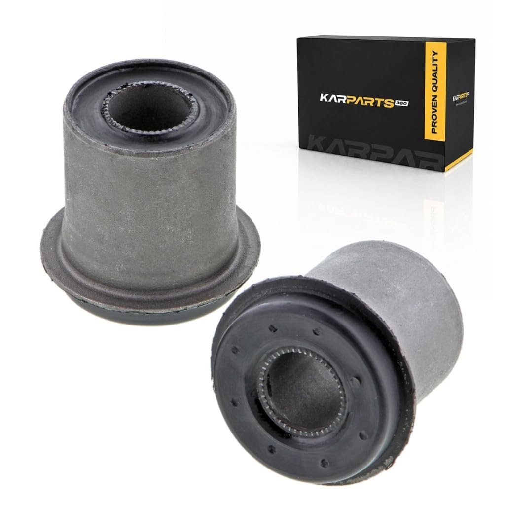 Control Arm Bushing Set For 1990 To 1995 Gmc G1500 G2500 Natural Rubber Silver Pieces 1 0 Inside Diameter 2 13 In Outside
