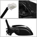 Ni1320262 Factory Style Driver Left Side Mirror Manual Folding Power Adjust Heated Glass Compatible With Sentra 13-15 Paint To