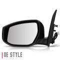 Ni1320262 Factory Style Driver Left Side Mirror Manual Folding Power Adjust Heated Glass Compatible With Sentra 13-15 Paint To