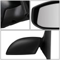 Ni1320262 Factory Style Driver Left Side Mirror Manual Folding Power Adjust Heated Glass Compatible With Sentra 13-15 Paint To