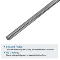 Chucking Reamer 1 8mm H7 Solid Carbide Lathe Machine 4 Straight Flutes Shank Milling Cutter Tool For Metal Wood Hole Reaming