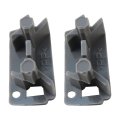 2pcs Dishwasher Rack Stop Clip W10195622 Upper Dishrack Slide Rail Rear For Whirlpool Kitchenaid Ken-more Kudc10fxss0