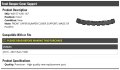 Front Upper Bumper Cover Support Compatible With 2013-2021 Ram 1500