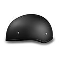 O T Dayna Skull Cap W Visor- Dull Black 