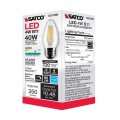 Satco 6pk 4w B11 Led 4000k Medium Base Dimmable 40w Equiv