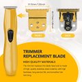 Trimmer Replacement T Blade Set Ceramic Carbon Steel For D8 Slimline Pro Li Andis Hair Clipper 32105 D7 32655 32400 Gold