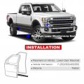 A-premium Front Lower Weatherstrip Seal Compatible With Ford F-250 F-350 F-450 F-550 Super Duty 1999-2016 F650 F750 Excursion