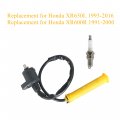 Waltyotur Motorcycle Ignition Coil Spark Plug 30510-mn1-680 Replacement For Honda Xr650l 1993-2016 Xr600r 1991-2000