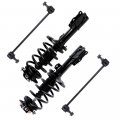 Complete Strut Stabilizer Sway Bar Link Suspension Kit Fits 2004-2011 For Chevrolet Malibu 2005-2010 Pontiac G6 2007-2009