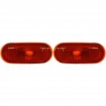 Volkswagen Beetle Rear Side Marker Light 1998-2005 Driver And Passenger Pair For Vw2860101 