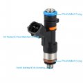 X Autohaux 0280158005 Fuel Injectors 16600-7y000 For Nissan Maxima Quest Altima Murano 3 5l 2003-2009