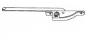 Stb Casement Window Operator Right Hand Face Mount Aluminum 9 In Long Arm 