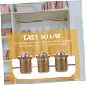 Jojofuny 30 Pcs Door Touch Furniture Spring Latch Ball Catch Closures Wardrobe Accessory Cookie Jar Cupboard Cabinet Lock