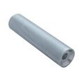 United Pacific 10831 Heavy-duty Quarter Fender Mounting Post Zinc Plated 1-7 8 Diameter 3 16 Thick Tubing 11 Thru-hole 1 