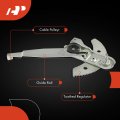 A-premium Manual Window Regulator Compatible With Ford Ranger 1989-1992 Bronco Ii 1989-1990 Front Right Passenger Side Replace