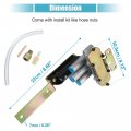 X Autohaux 1 Set Air Height Leveling Control Valve 90054007 For Chevrolet Kenworth Volvo Trucks Tractor Trailer Rvs Bus
