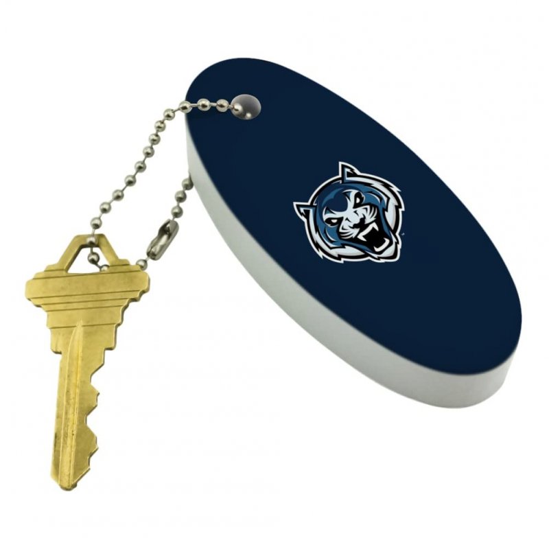 Lincoln University Mo Primary Logo Floating Keychain Oval Foam Fishing Key Float For Boating And Water Sports 3 2 In X 1 4 0 8