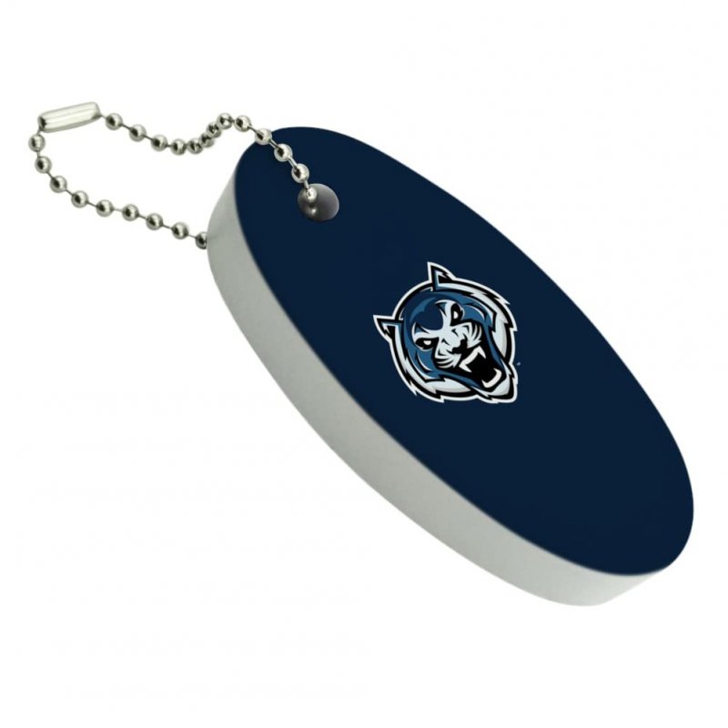 Lincoln University Mo Primary Logo Floating Keychain Oval Foam Fishing Key Float For Boating And Water Sports 3 2 In X 1 4 0 8