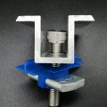 10 Pcs Adjustable Solar Panel Mounting Bracket Clamp Wide Photovoltaic Support Mid Clamps For System Pv
