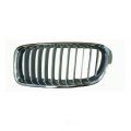 Driver Side Grille For 2014 Bmw Activehybrid 3 Chrome Frame Silver Inner 11 Bars Sedan Wagon Modern Line Replaces Bm1200240 