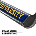 Marquette University Alumni Logo Full Size Standard License Plate Metal Frame
