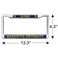 Marquette University Alumni Logo Full Size Standard License Plate Metal Frame