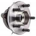 Wheel Hub And Bearing Assembly Front Tay100060 For Land Rover Discovery 2000 To 2004 5 Lugs With Abs Alloy Steel Machined