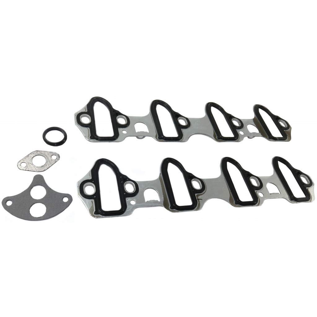 Intake Manifold Gasket For Chevy Suburban 1500 2500 2000 To 2014 And Silverado 1999 2013 8 Cylinder Engine Rubber Set